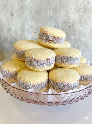 Alfajor de Maicena chico por unidad - cafeteria en Cuca y Manuel - Caba - San Telmo