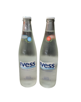 Agua ivess vidrio sin gas x 500 (solo en salon) - cafeteria en Cuca y Manuel - Caba - San Telmo