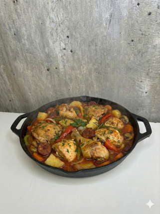 Pollo al disco - cafeteria en Cuca y Manuel - Caba - San Telmo