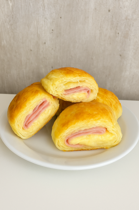 Librito pan de grasa con Jamón y Queso, precio por kilogramo - cafeteria en Cuca y Manuel - Caba - San Telmo