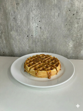 Wafle con dulce de leche - cafeteria en Cuca y Manuel - Caba - San Telmo