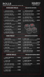 haru sushi & fusion - Imagen 1 - restaurante en Chillán