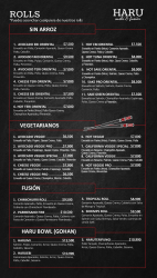 haru sushi & fusion - Imagen 7 - restaurante en Chillán