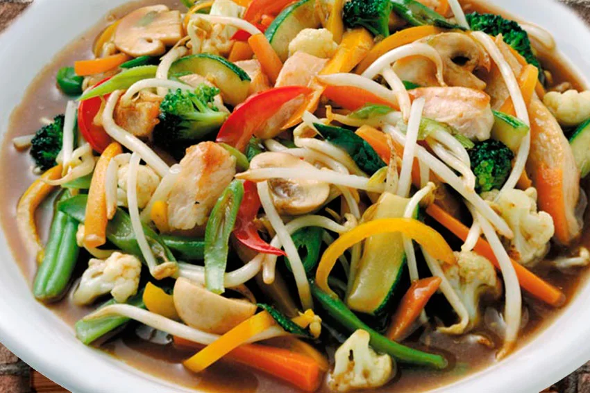 CHAPSUI DE VERDURAS - restaurante en RESTAURANT KUNFO - santiago