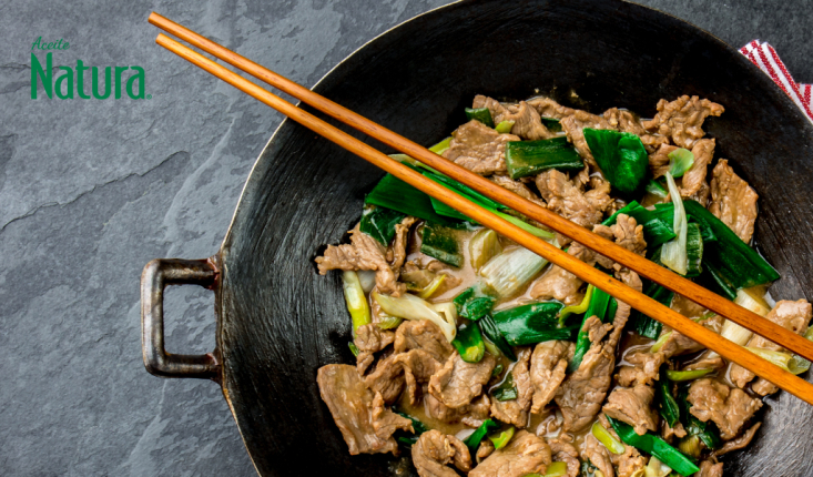 CARNE CON CURRY - restaurante en RESTAURANT KUNFO - santiago