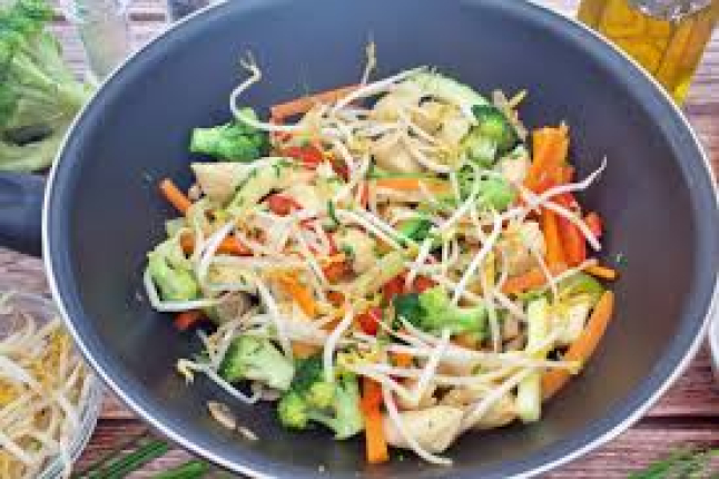 CHAPSUI DE VERDURAS - restaurante en RESTAURANT KUNFO - santiago