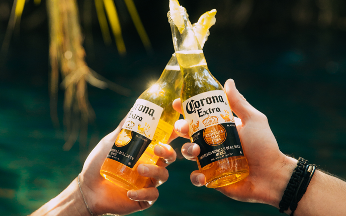 CERVEZA corona - restaurante en RESTAURANT KUNFO - santiago