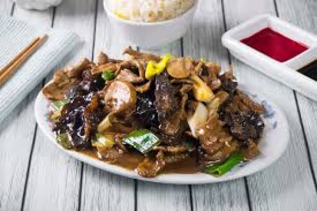 CARNE CHUNG SAN - restaurante en RESTAURANT CHANG SHENG - SANTIAGO BATUCO