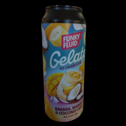 FUNKY FLUID GELATO; Banana, Mango & Coconut Lassi - bar en Haedo Craft Beer - Barcelona (08030)