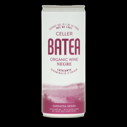 VINO TINTO CELLER BATEA ORGANIC D.O CATALUNYA - bar en Haedo Craft Beer - Barcelona (08030)
