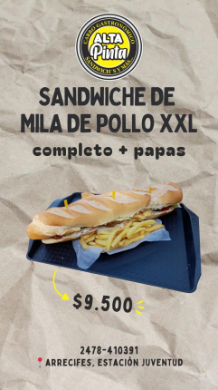 Carrito Alta Pinta - Imagen 6 - comida_rapida en Arrecifes