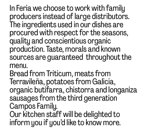 Feria Tirso - Imagen 2 - restaurante en Madrid